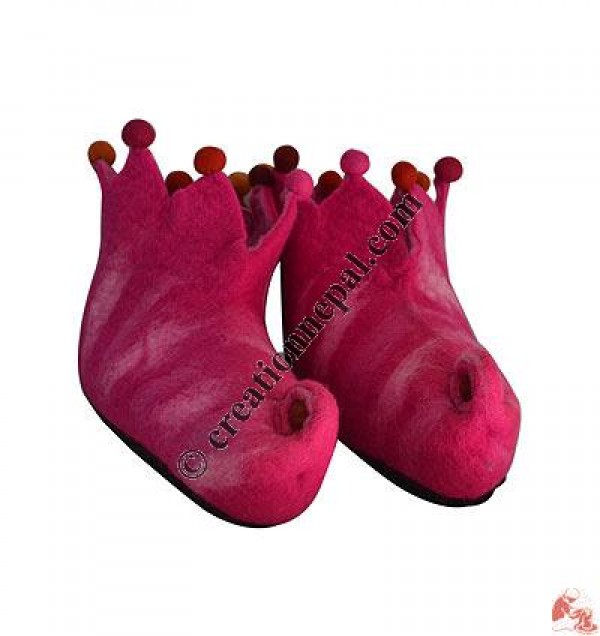 Trunk folded felt shoes - Kid