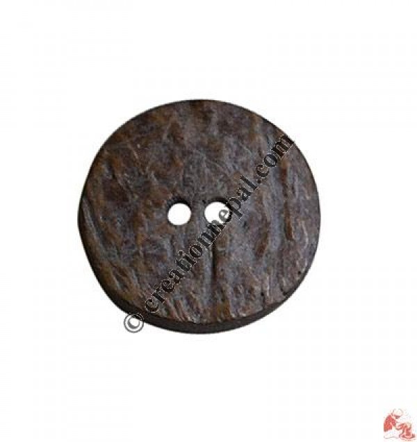 Natural coconut button (packet of 10)