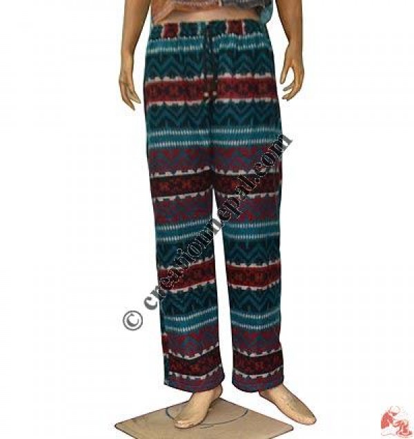 Acrylic-cotton trouser