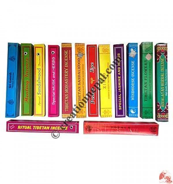 8 inch natural incense (box of 56)