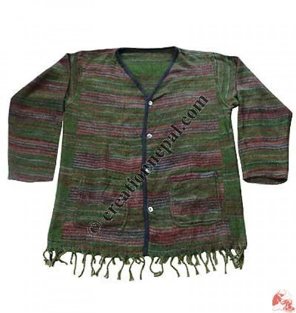 Acrylic-cotton shirt