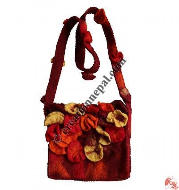 Colorful small flap bag