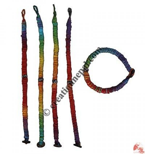 RASTA color cotton wristband