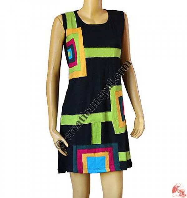 Box patch sinkar dress