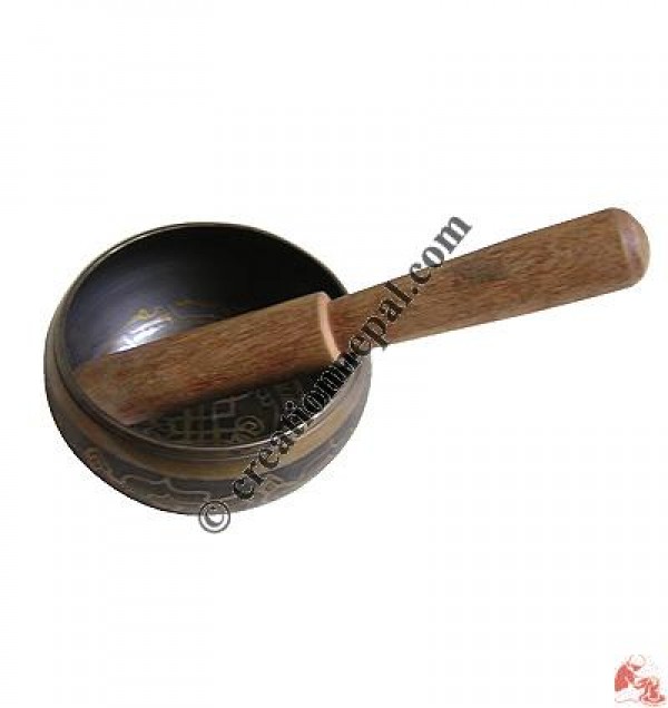 Printed singing bowl