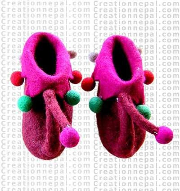 Baby Felt Shoes 5