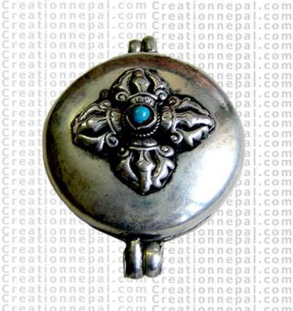 Tibetan religious Ghau Pendant