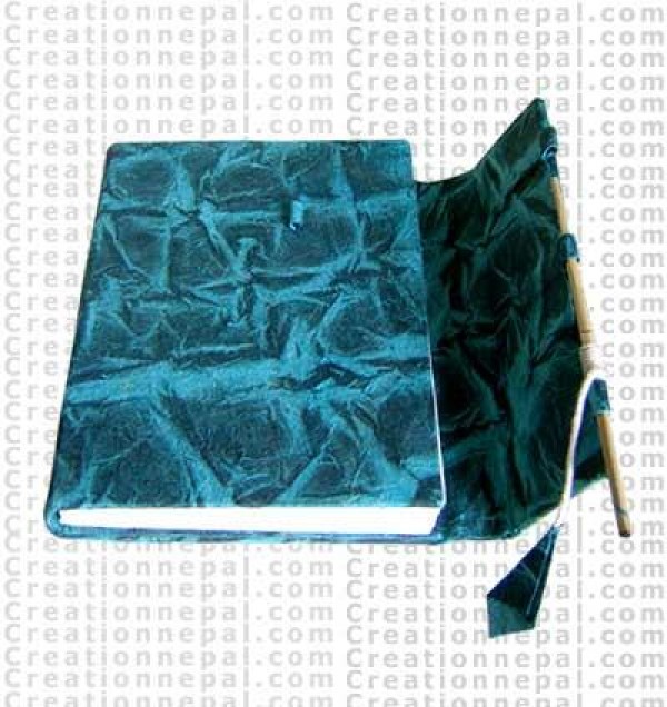 Bamboo stick closure note book