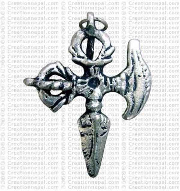 Vajra kartika pendant