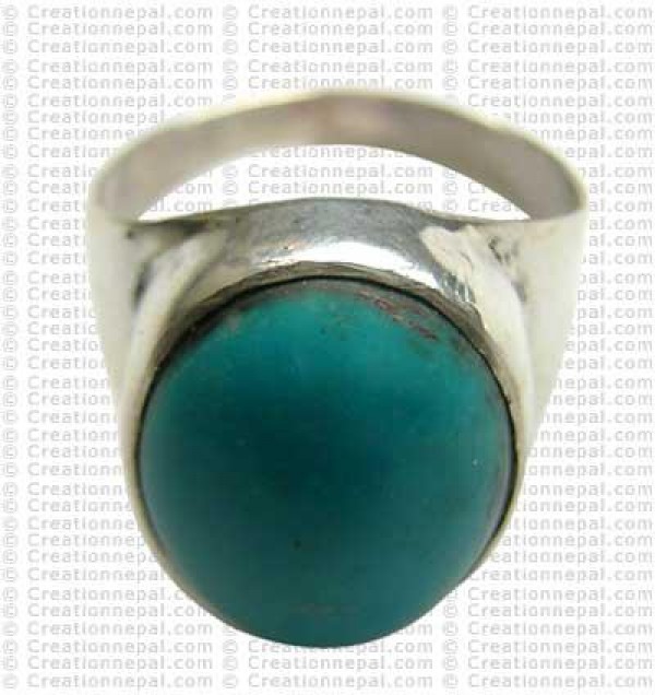 Turquoise finger ring 14