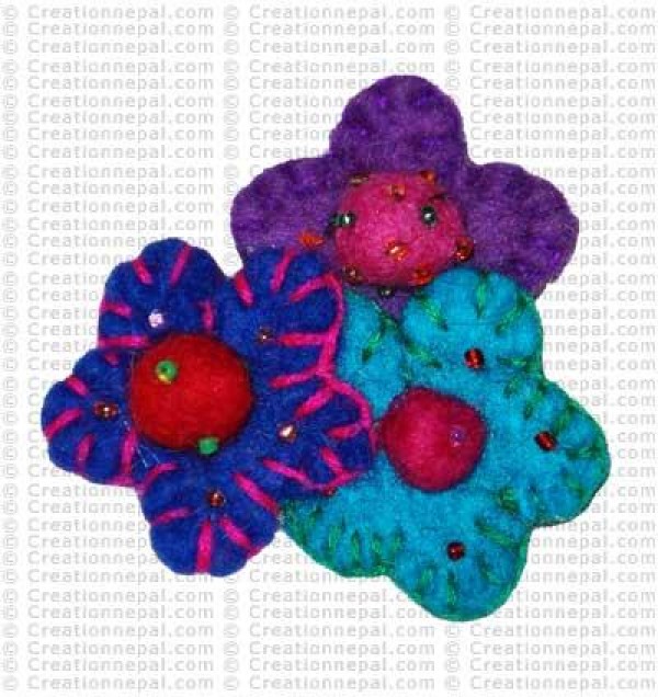 Felt Brooch-07-13