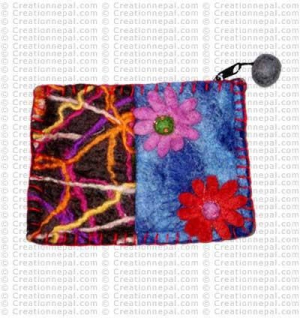 Felt Coin Purse-07-7