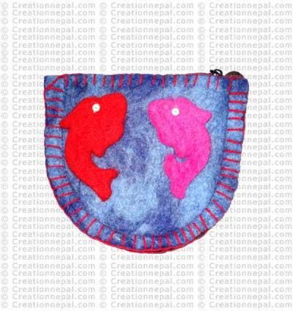 Felt Coin Purse-07-12