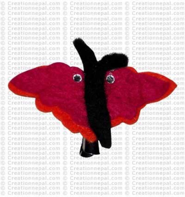 Felt Hair clip-07-7