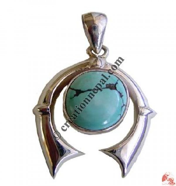 Dolphin design pendant 2