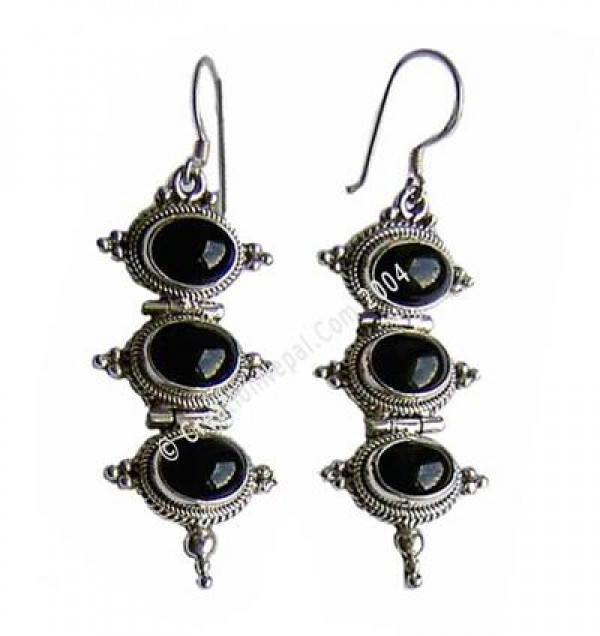 Three stone Earring