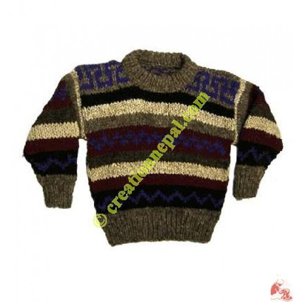 Woolen children sweater 2
