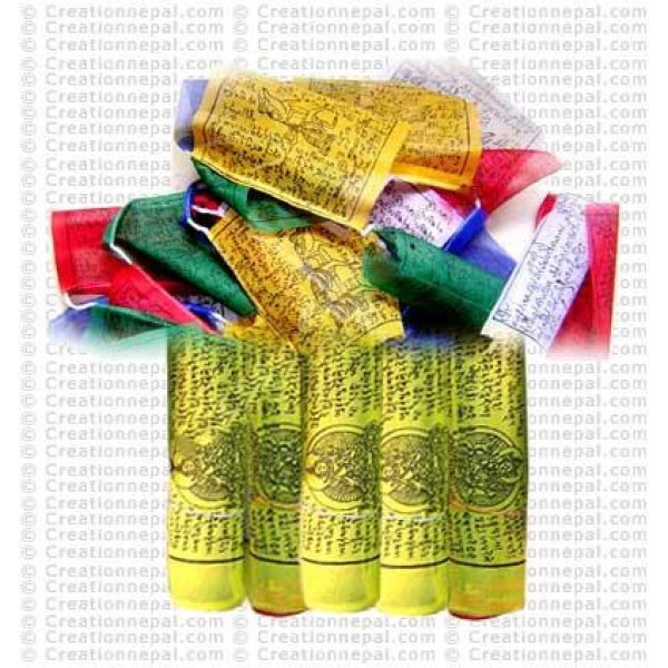 Extra large size prayer flag (packet of 5 roll)