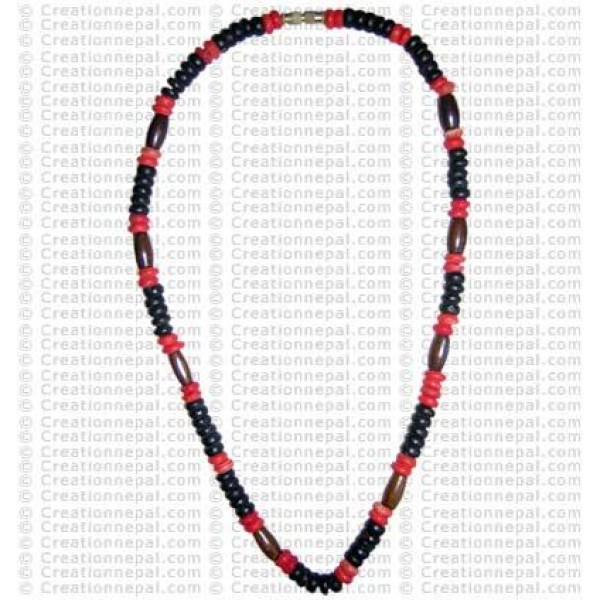 Bone beads necklace2