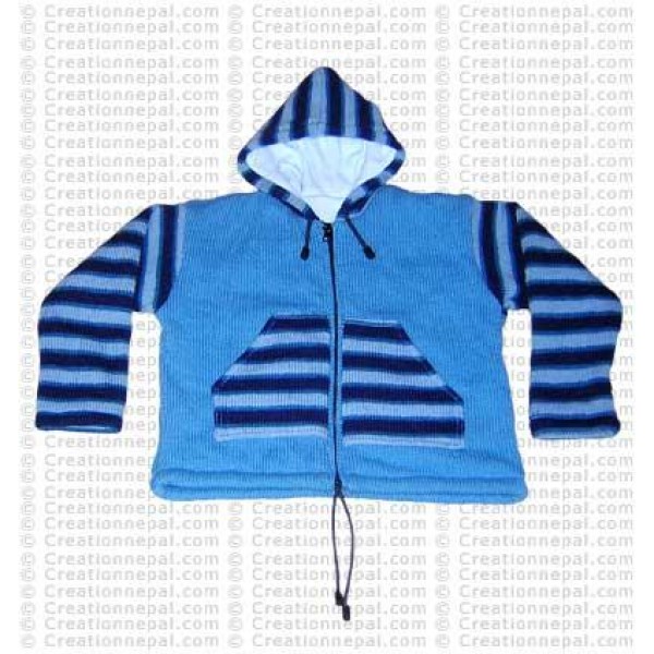 Kids stripes design jacket