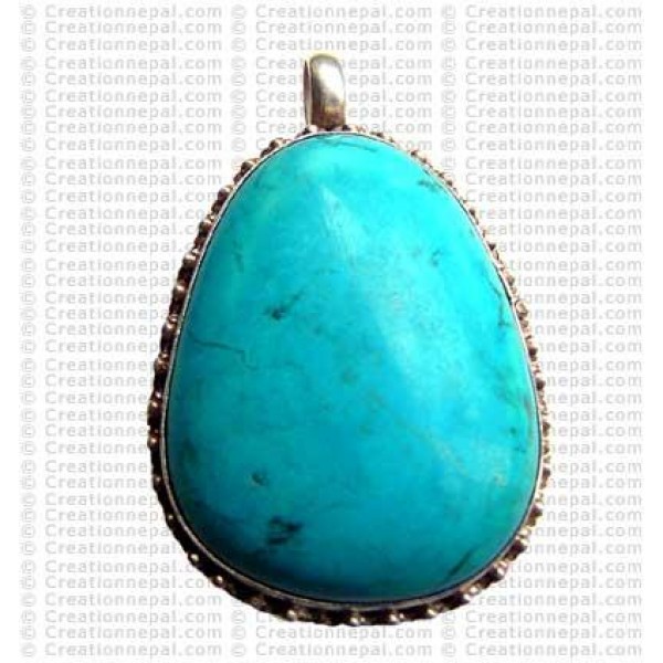 Large Turquoise pendant