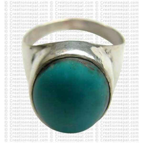 Turquoise finger ring 14