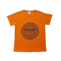 Buddha-Eye mandala print cotton kids t-shirt
