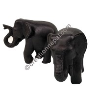 3-inch black elephant