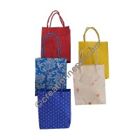 Colorful Lokta small gift bags