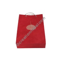 Decorated Lokta paper regular bag