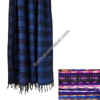 Colorful acrylic large shawl