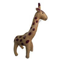 Felt giraffe decorative toy