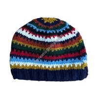 Stripes pattern woolen cap4