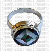 Tibetan design finger ring