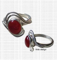 Wire design finger ring