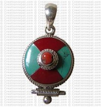 Mini size Tibetan pendant