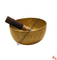Normal size traditional vertical singing bowl