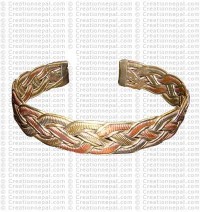 Munti-metal wire bangle