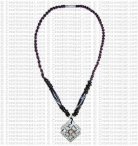Endless knot Amulet necklace