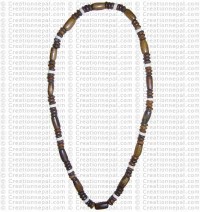Bone beads necklace1