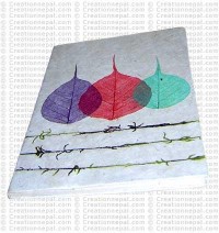 Three Bodhi leaf notebook-3