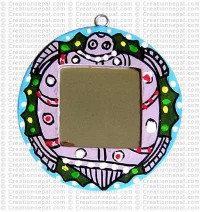Mithila painting - tortoise mirror