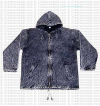 Cotton stonewash jacket