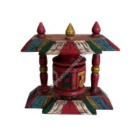 Table stand single prayer wheel