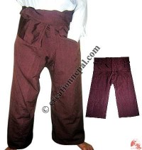 Shyama cotton sport type plain wrapper trouser1