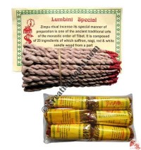 Lumbini rope incense (packet of 6)