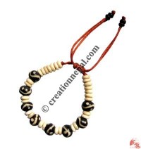 Ying-yang beads wristband