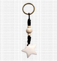Star key ring