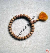 Sandal-wood 27 beads wrist mala