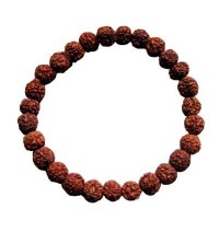 Rudraksha 27 beads wrist mala